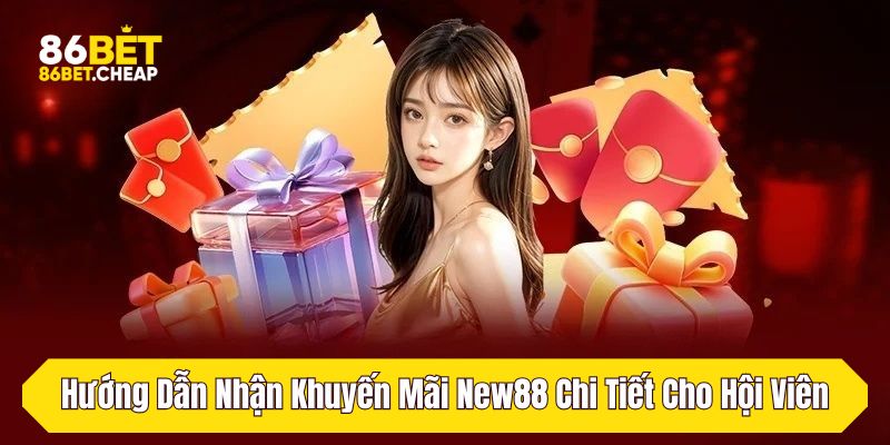 Hướng dẫn quy trình nhận khuyến mãi New88